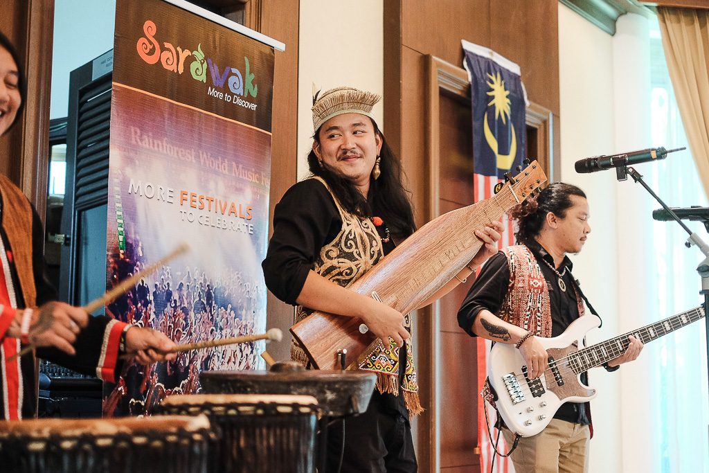 brunei biggest source of visitors into sarawak