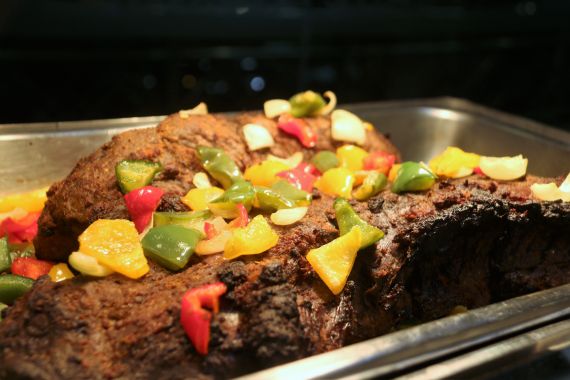 Braised lamb with homemade sauce, one of the dishes available at the Singapore Food Festival, which will be held from Dec 1 to 16 at Horizon's Restaurant. Photo: The Scoop