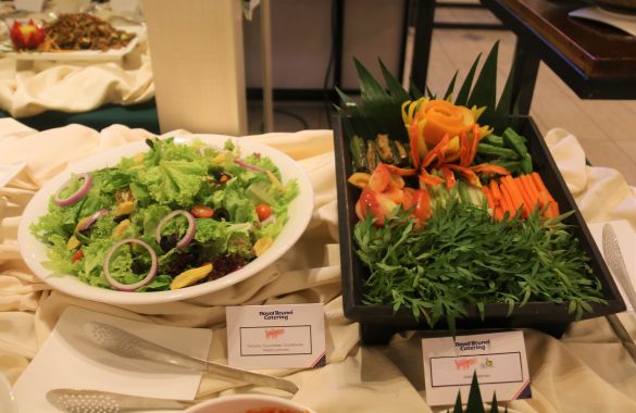Salads available at the Singapore Food Festival, which will be held from Dec 1 to 16 at Horizon's Restaurant. Photo: The Scoop