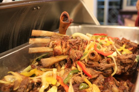 One of the meat dishes available at the Singapore Food Festival, which will be held from Dec 1 to 16 at Horizon's Restaurant. Photo: The Scoop