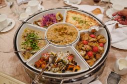 Omani dishes being served as the main course for the Omani Cultural Night. Photo: Hazimul Wa'ie/The Scoop