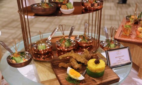 One of the dishes featured by Rizqun International Hotel, Nasi Lemak Kunyit. Photo: Rafidah Hamit/The Scoop