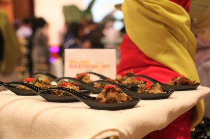 One of the dishes featured during the launching of Brunei Gastronomy week. Photo: Rafidah Hamit/The Scoop