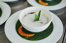 Sago gula melaka, prepared by the students of the Culinary School at Laksamana College of Business on March 26, 2019. Photo: Hazimul Wa'ie/The Scoop
