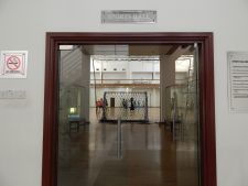 The Sports Hall is located on the 7th floor of the building. Photo: The Scoop/ Hadthiah Hazair