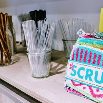 From glass and metal straws to eco-friendly cleaning scrubs, Kaimana has a range of reusable household alternatives. The Scoop