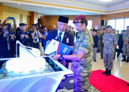The Defence White Paper 2021 was launched in conjunction with the RBAF's 60th anniversary. Photo: Infofoto